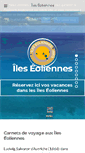 Mobile Screenshot of iles-eoliennes.info